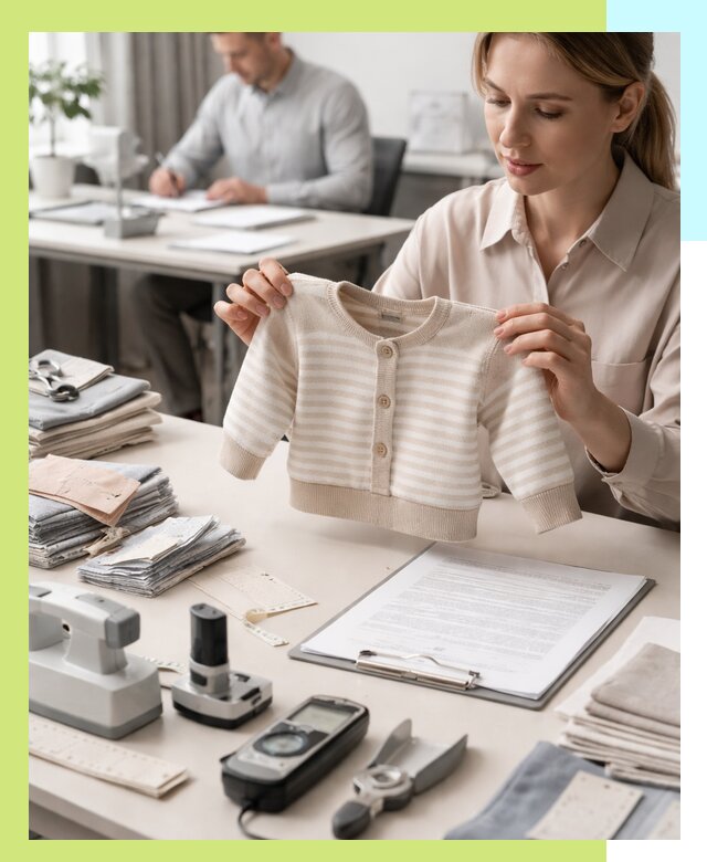 Сертификация детской одежды и текстильных изделий в Сатке