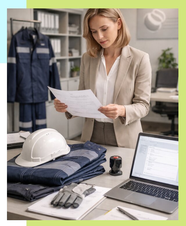 Сертификация спецодежды в Сатке от 7241 р. | Алешин-Стк