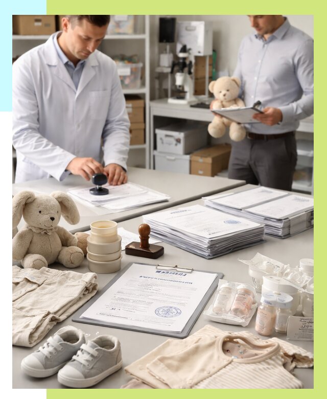 Сертификация детских товаров в Сатке от 15516 р. | Алешин-Стк