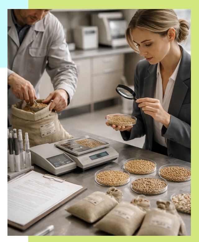 Сертификация зерна в Сатке по цене от 15516 р. | Алешин-Стк