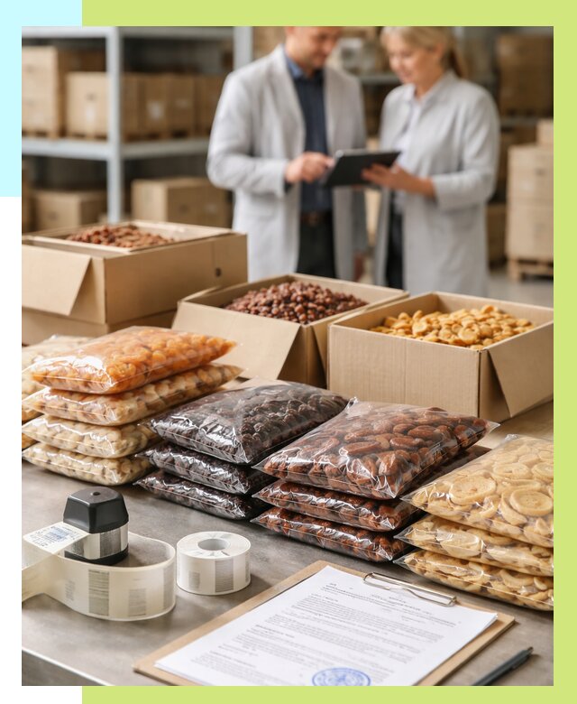 Сертификация сухофруктов в Сатке от 12413 р. | Алешин-Стк под ключ