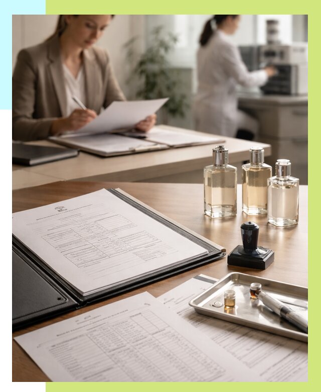 Сертификация парфюмерии в Сатке от 15516 р. | Алешин-Стк