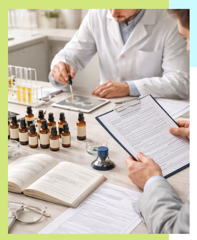 Сертификация эфирных масел и документация качества в Сатке