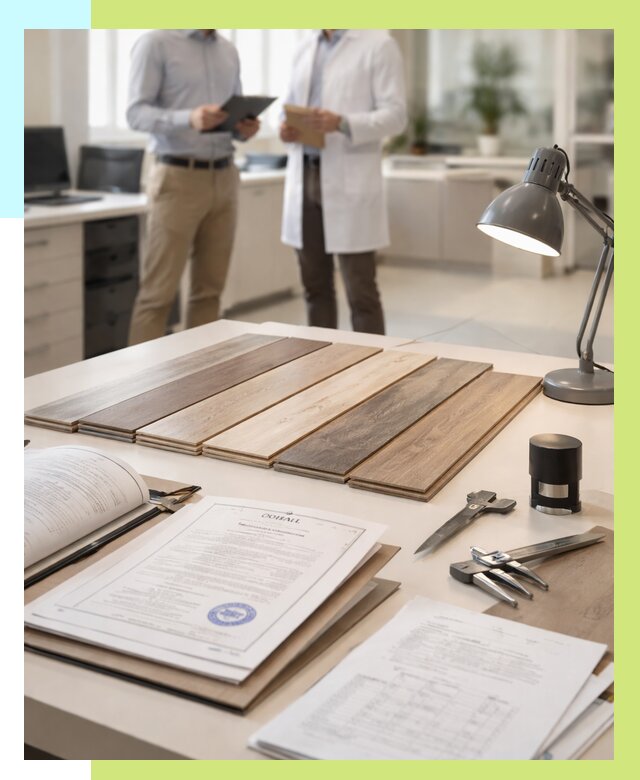 Сертификация ламината в Сатке от 18619 р. под ключ | Алешин-Стк