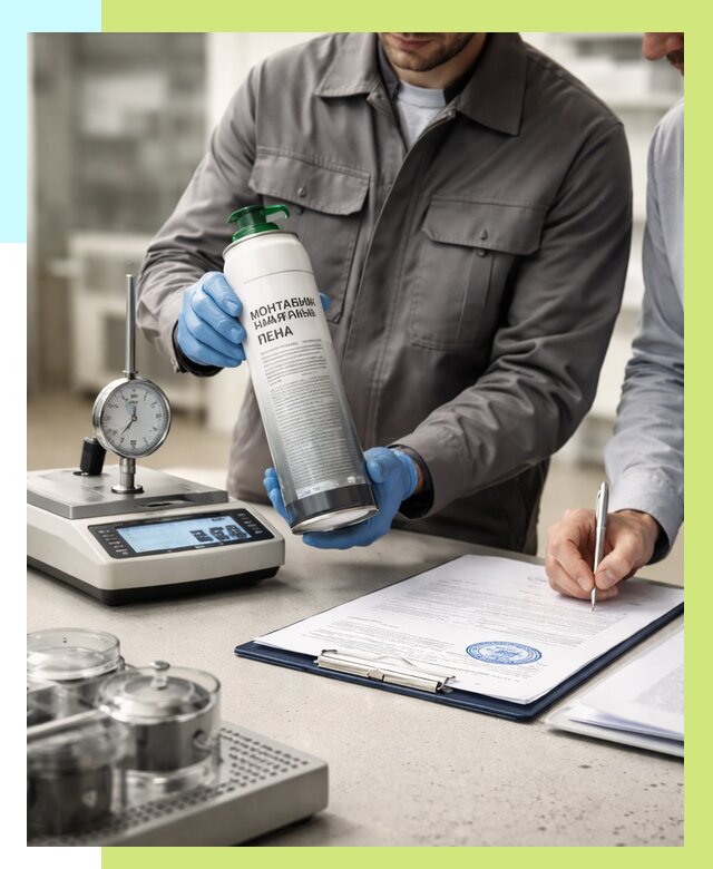 Сертификация монтажной пены в Сатке от 15516 р. | Алешин-Стк