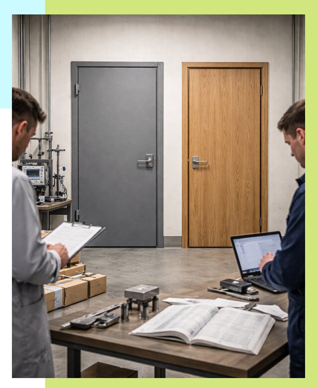 Сертификация дверей в Сатке от 8275 р. под ключ | Алешин-Стк