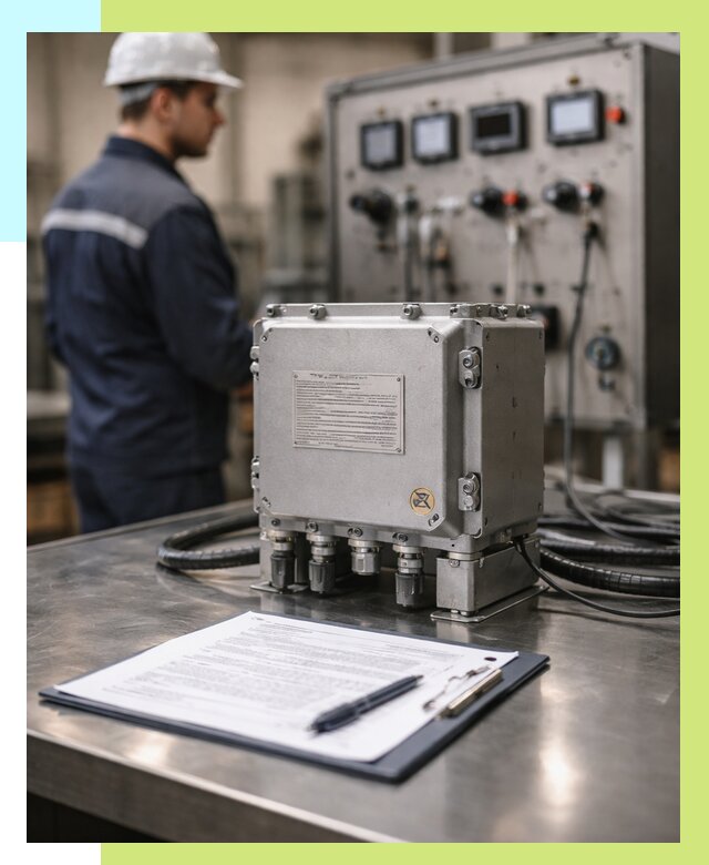 Сертификация взрывозащищенного оборудования в Сатке от 36204 р. | Алешин-Стк