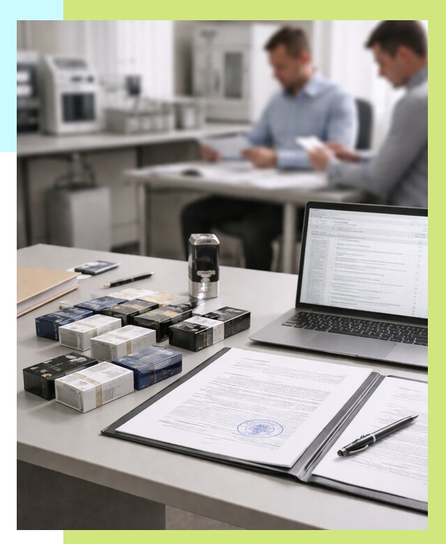 Сертификация сигарет под ключ в Сатке от 46548 р. | Алешин-Стк