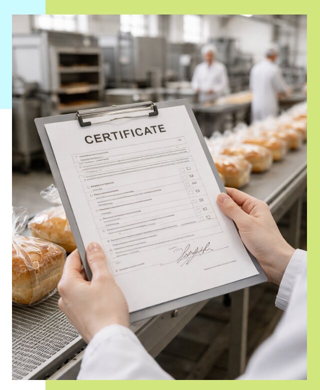 Сертификация хлеба, ТУ и декларация в Сатке от 12413 р. | Алешин-Стк