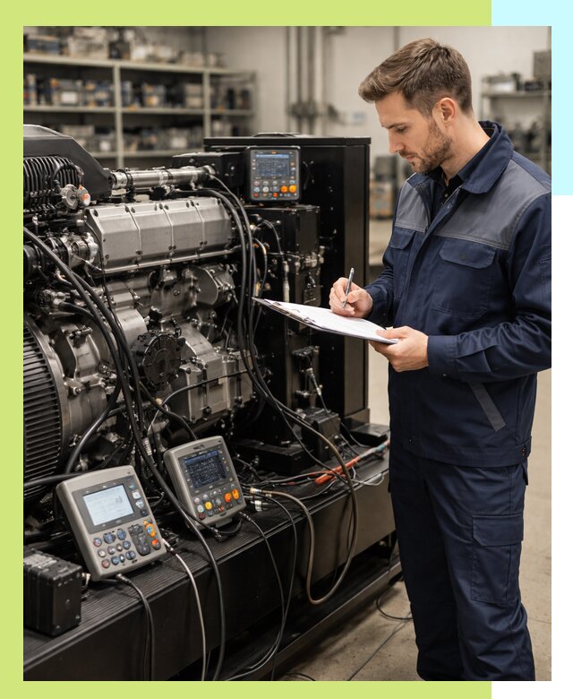 Сертификация дизельных генераторов и их оборудования в Сатке