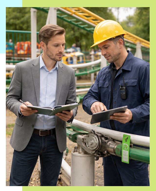 Сертификация аттракционов в Сатке от 46548 р. | Алешин-Стк