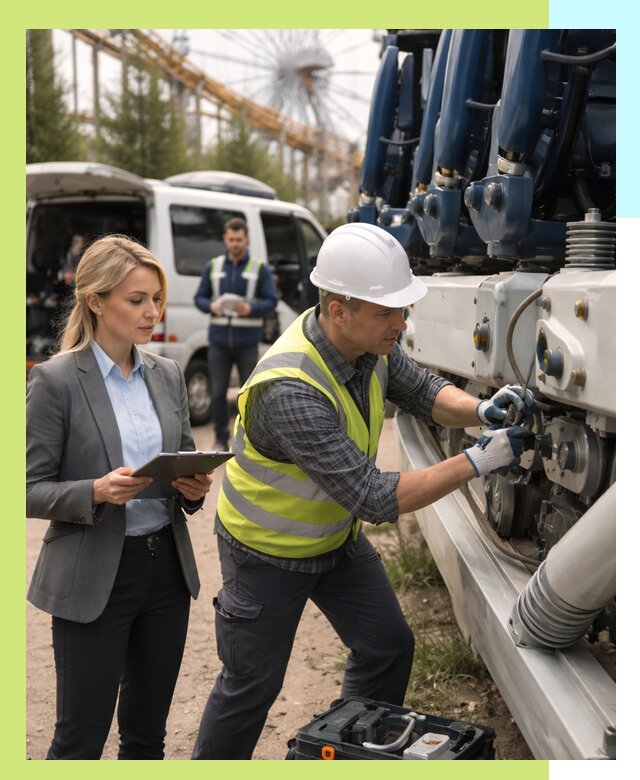 Сертификация аттракционов и проверка безопасности в Сатке