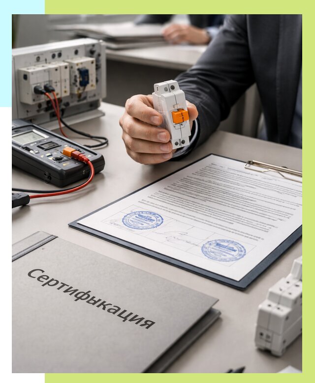 Сертификация выключателей под ключ в Сатке от 15516 р. | Алешин-Стк