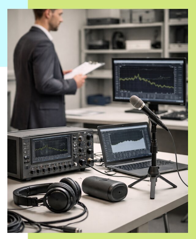 Сертификация аудиотехники в Сатке от 15516 р., Алешин-Стк