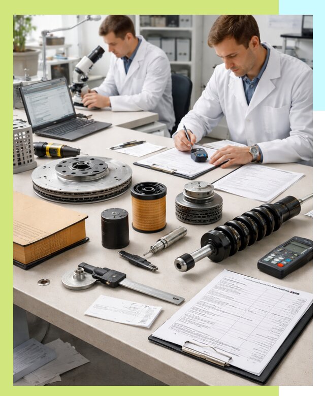 Сертификация автозапчастей и комплектующих в Сатке по ГОСТ