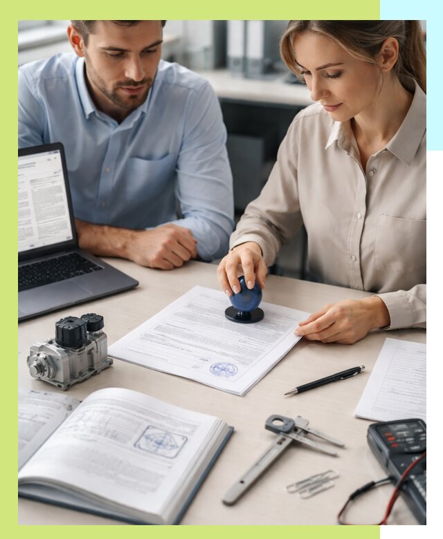 Выдача паспорта изделия и техническая экспертиза продукции в Сатке