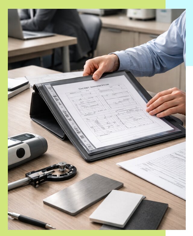 Оформление паспорта материала для продукции в Сатке