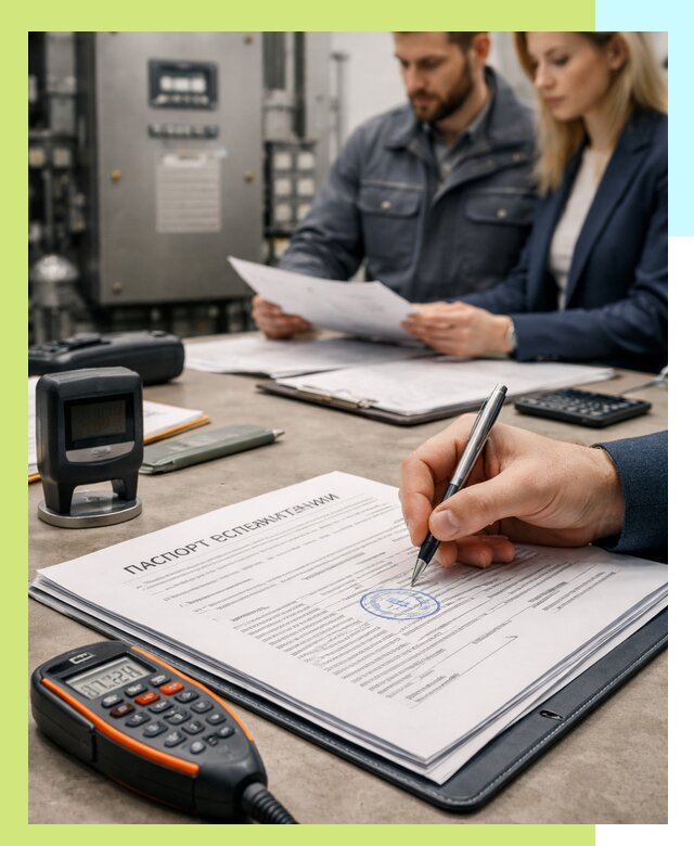 Оформление паспорта эксплуатации оборудования в Сатке