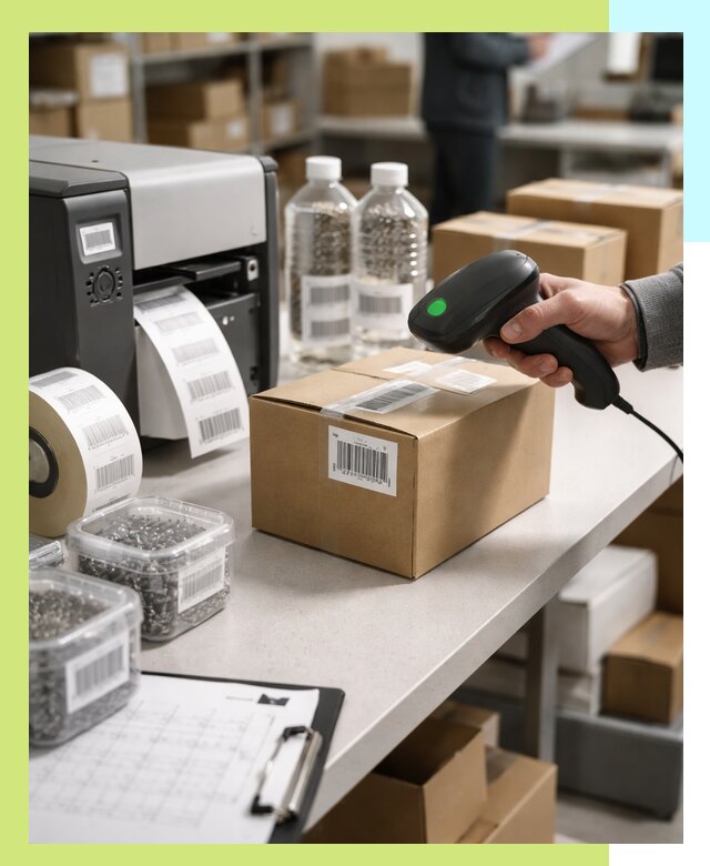 Штрихкодирование продукции и маркировка для продажи в Сатке