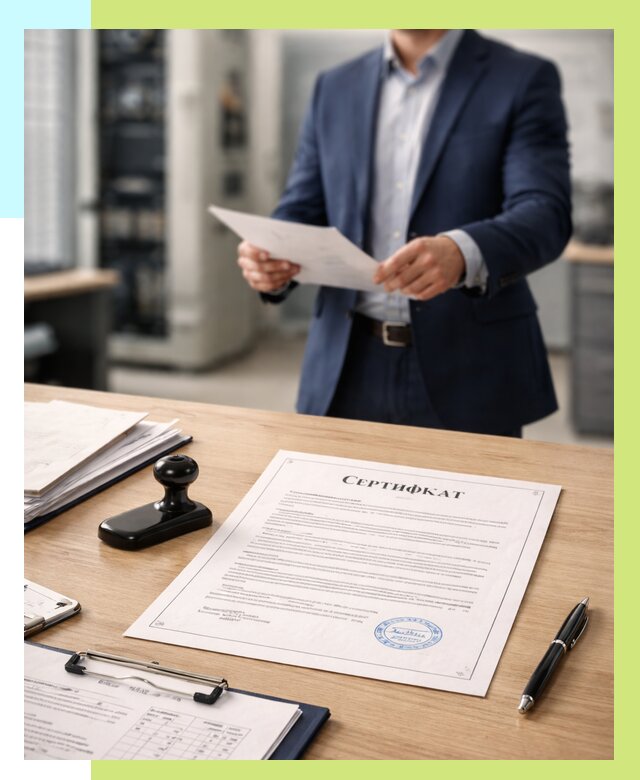 Сертификат на оборудование в Сатке от 15516 р. | Алешин-Стк