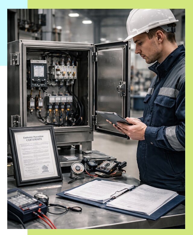 Сертификат взрывозащиты в Сатке от 46548 р. | Алешин-Стк