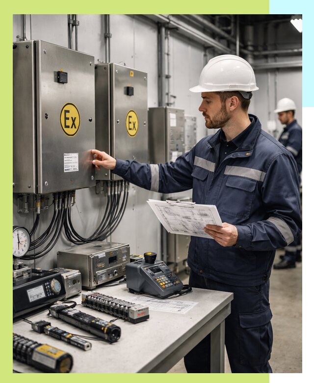 Сертификат взрывозащиты промышленного оборудования в Сатке