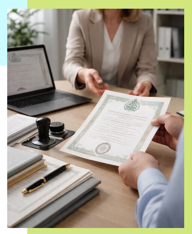 Халяль сертификат в Сатке, получить от 15516 р. | Алешин-Стк