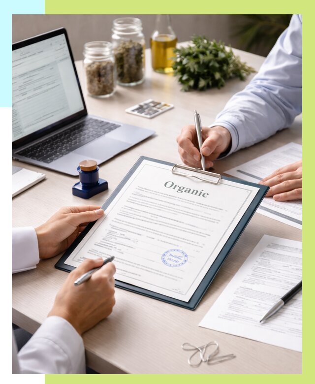 Оформление сертификат органик в Сатке от 31032 р. | Алешин-Стк