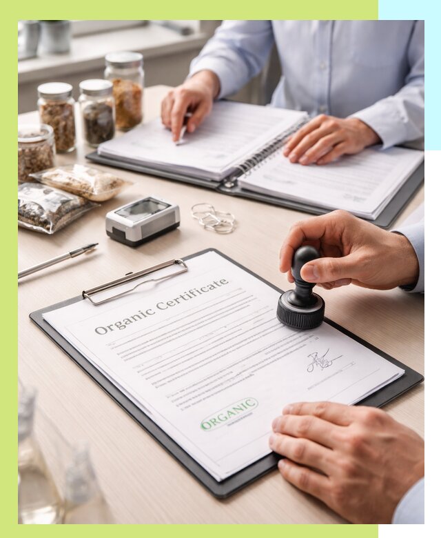 Получение органик сертификата для продукции в Сатке