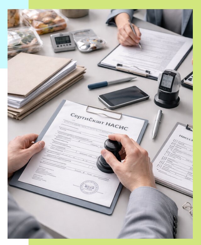 Сертификат HACCP в Сатке под ключ от 18619 р. срочно Алешин-Стк