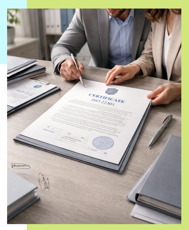 Сертификат ISO 22301 в Сатке от 46548 р. | Алешин-Стк срочно