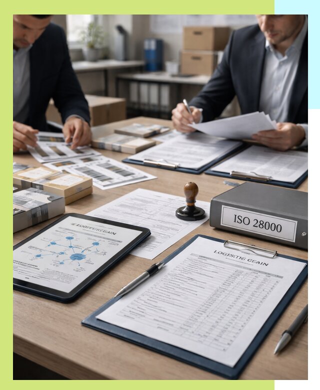 Получение сертификата ISO 28000 по безопасности цепи поставок в Сатке