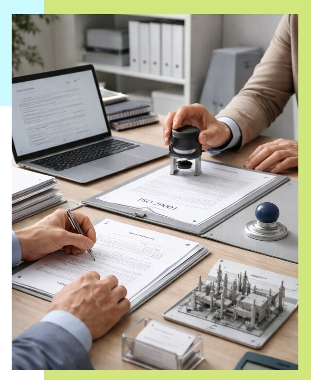 Сертификат ISO 29001 в Сатке под ключ от 77580 р. | Алешин-Стк