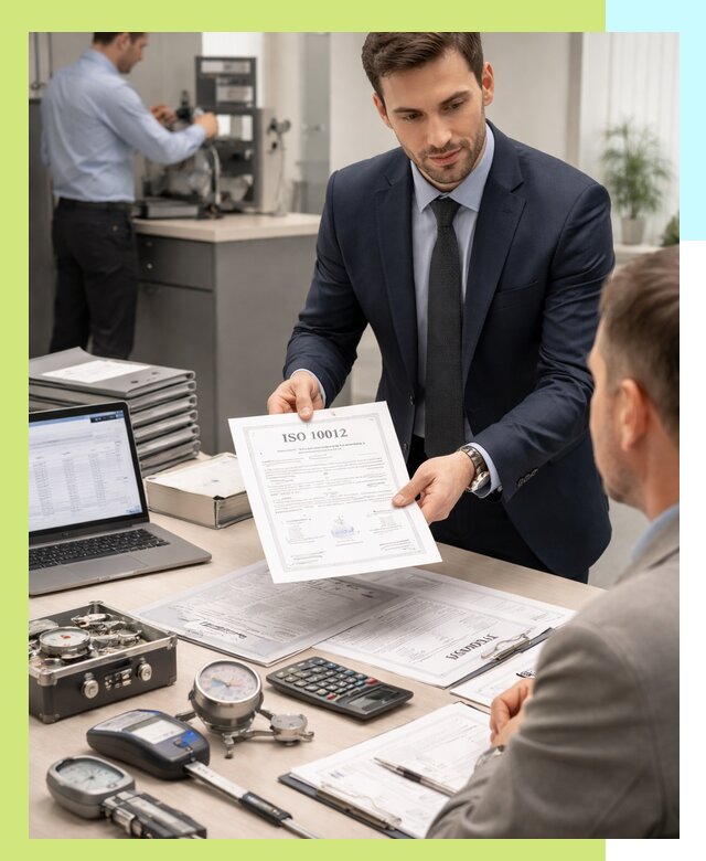 Выдача сертификата ISO 10012 по требованиям метрологии в Сатке