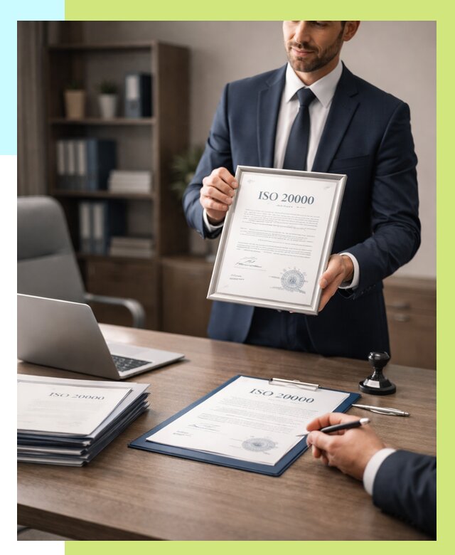 Сертификат ISO 20000 в Сатке под ключ от 124128 р., Алешин-Стк